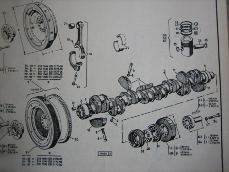 BF8M716 Deutz Kurbelwelle