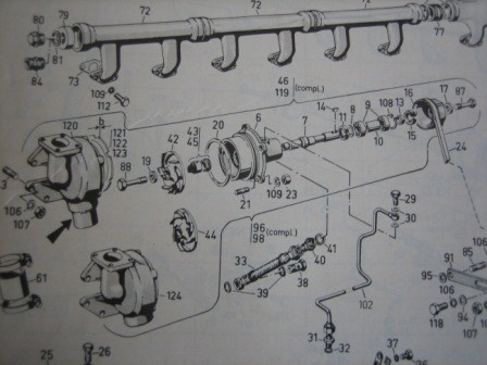 BF8M716 Deutz Wasserpumpe